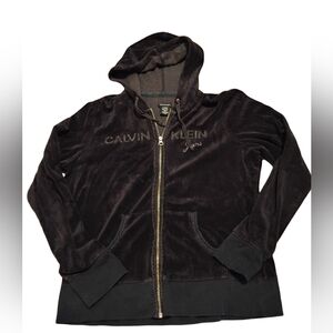 Black Xl Calvin Klein full zip hoodie